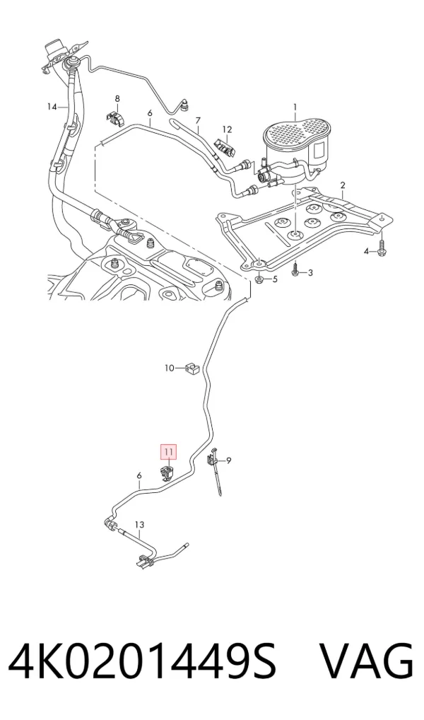  4K0201449S VAG