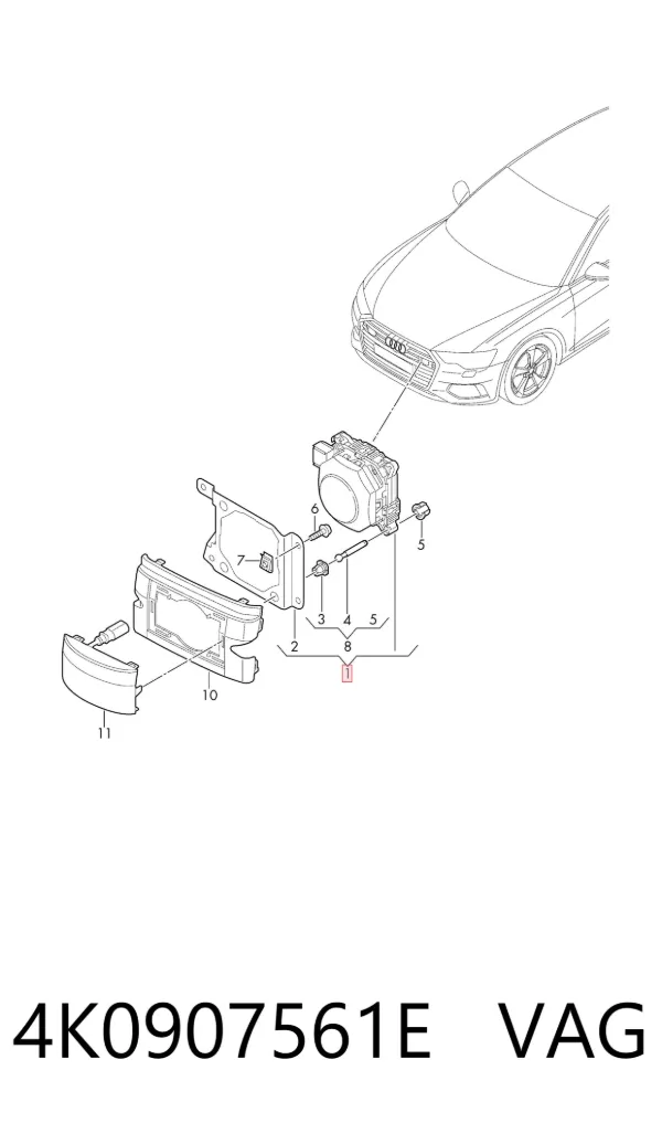  4K0907561E VAG