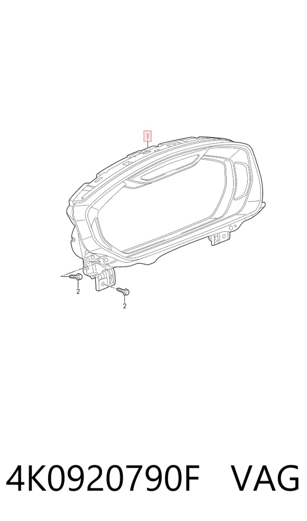 Cuadro instrumentos 4K0920790F VAG