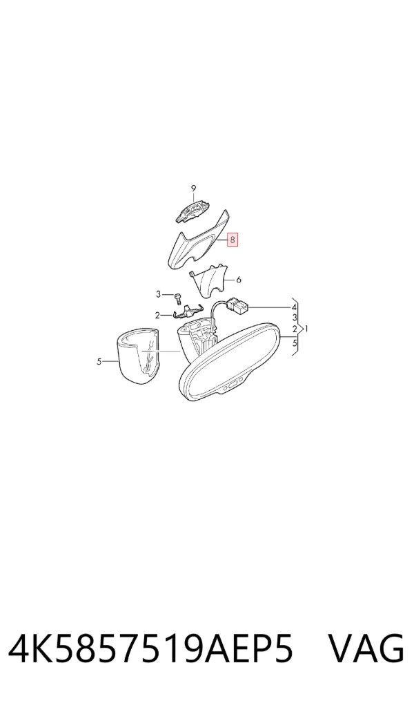  4K5857519AEP5 VAG