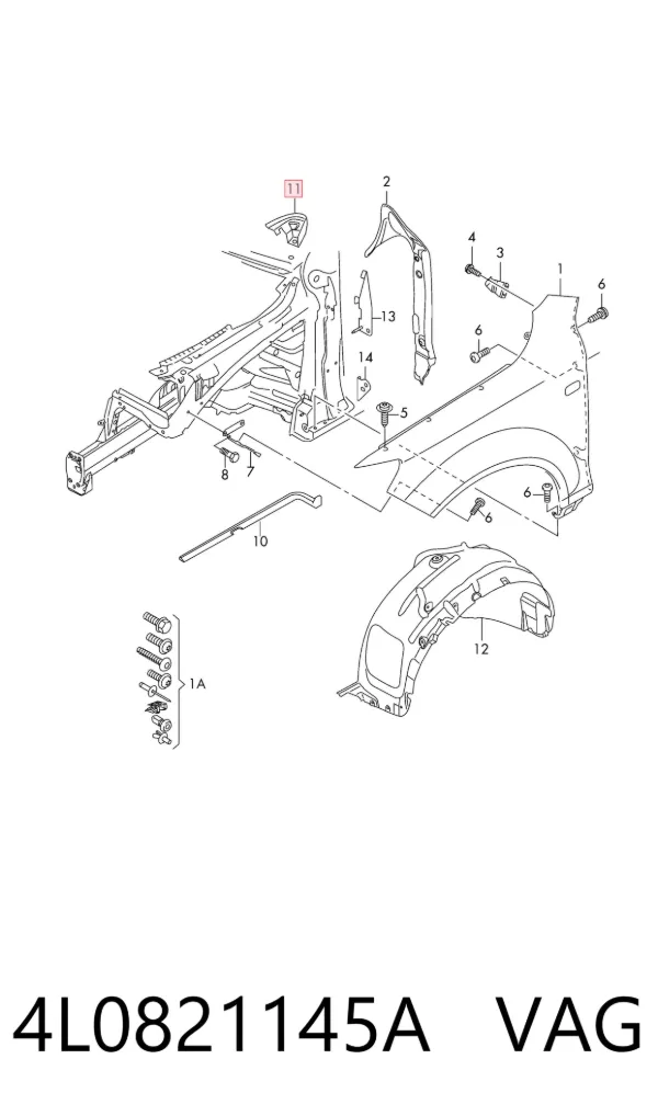  4L0821145A VAG