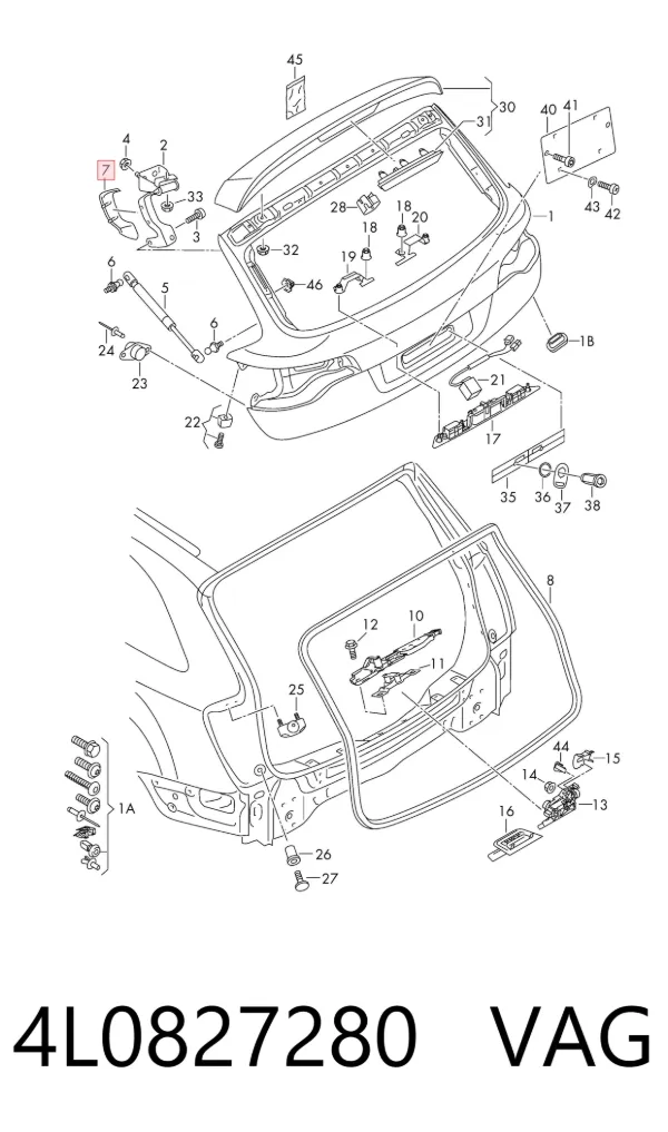  4L0827280 VAG