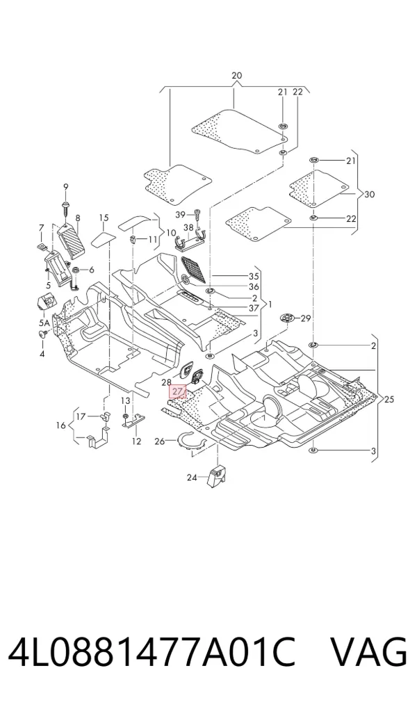  4L0881477A01C VAG