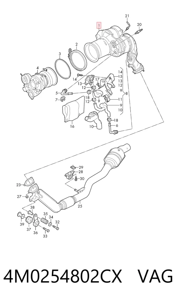  4M0254802CX VAG