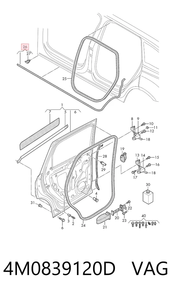  4M0839120D VAG