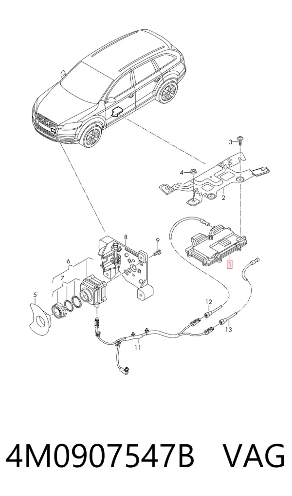  4M0907547B VAG