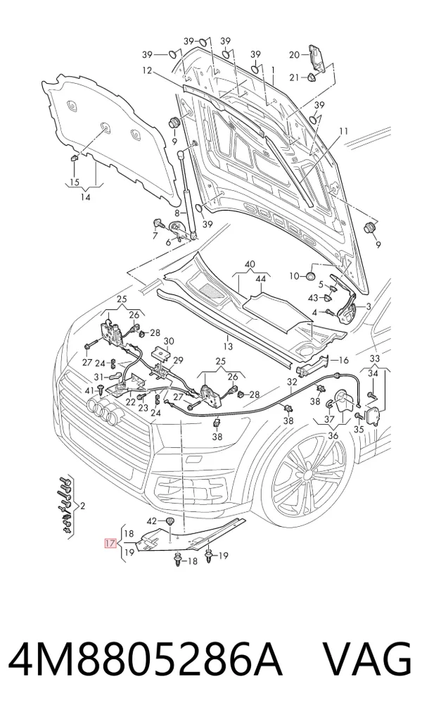  4M8805286A VAG