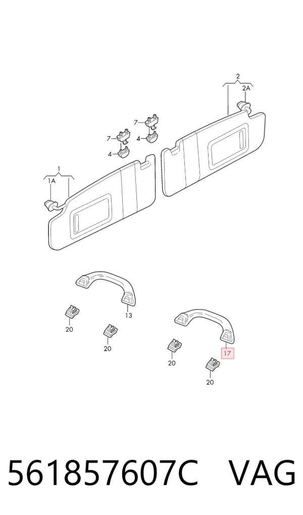  561857607C VAG