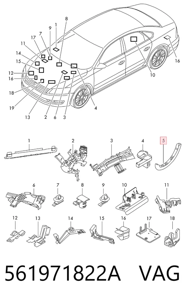  561971822A VAG