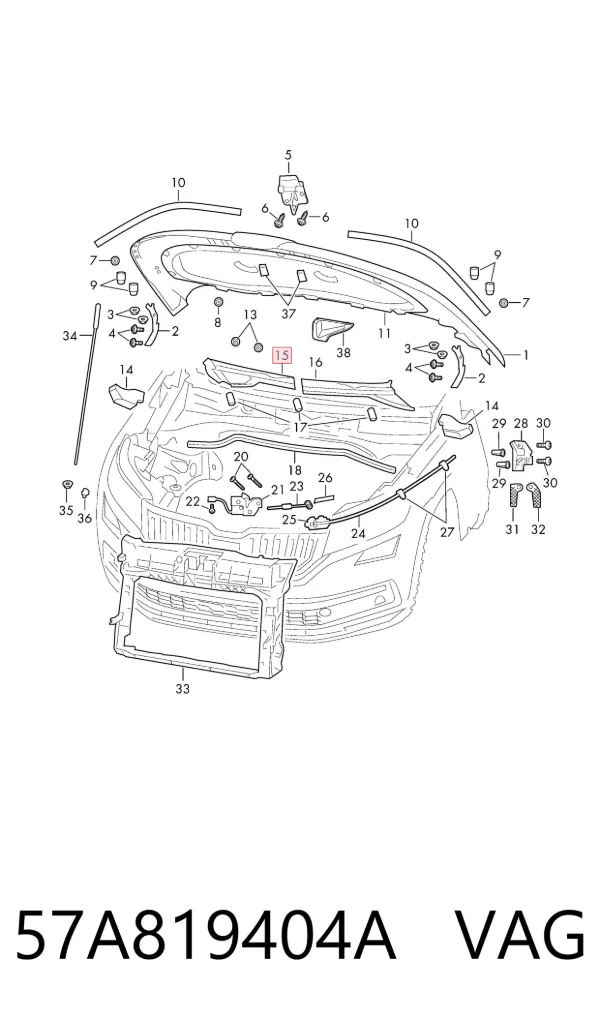  57A819404A VAG