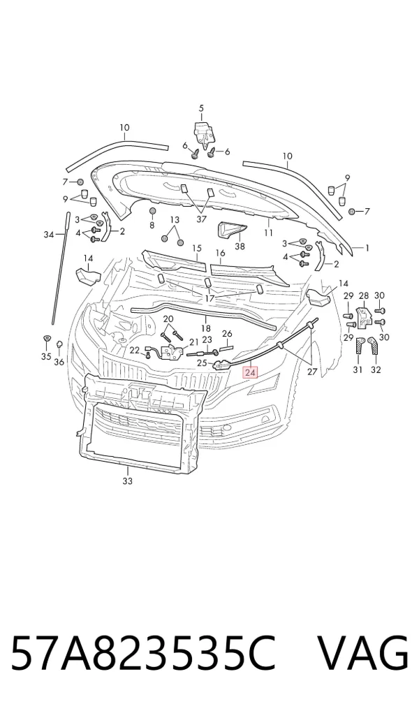  57A823535C VAG
