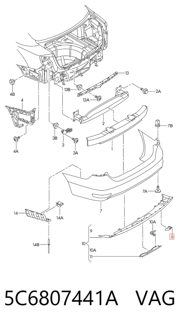  5C6807441A VAG
