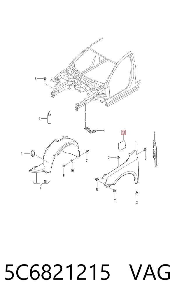  5C6821215 VAG