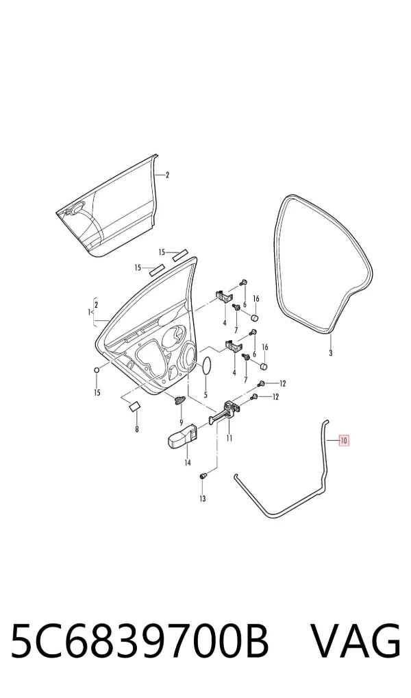  5C6839700B VAG