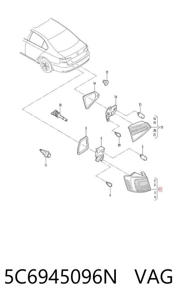  5C6945096N VAG