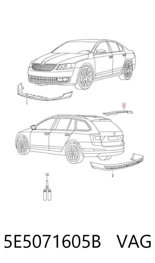  5E5071605B VAG