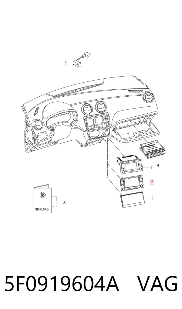  5F0919604A VAG