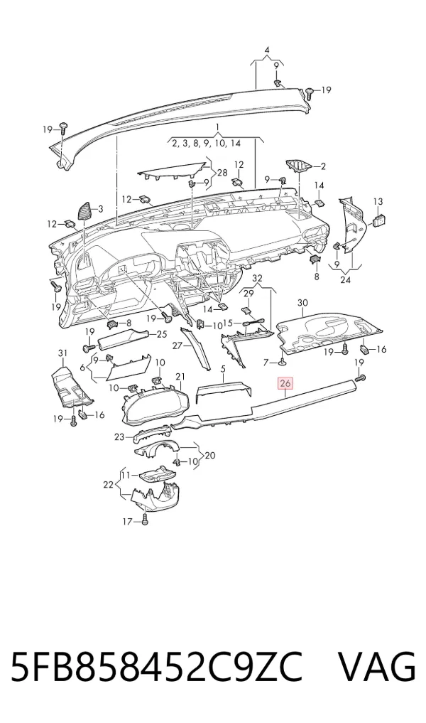  5FB858452C9ZC VAG