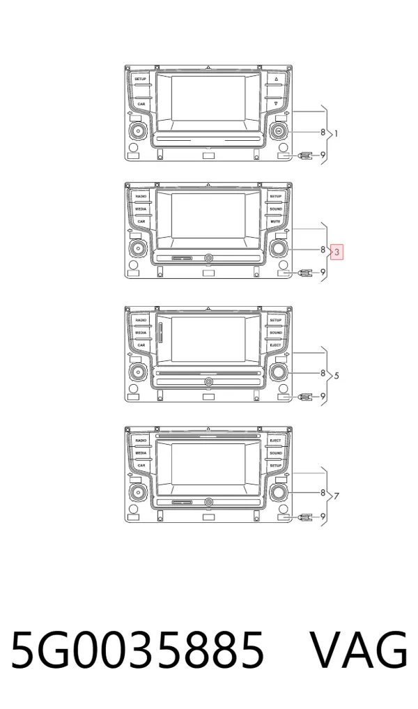  5G0035885 VAG
