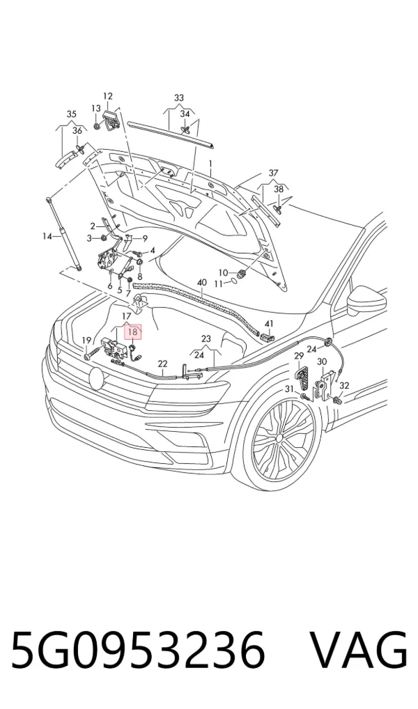  5G0953236 VAG
