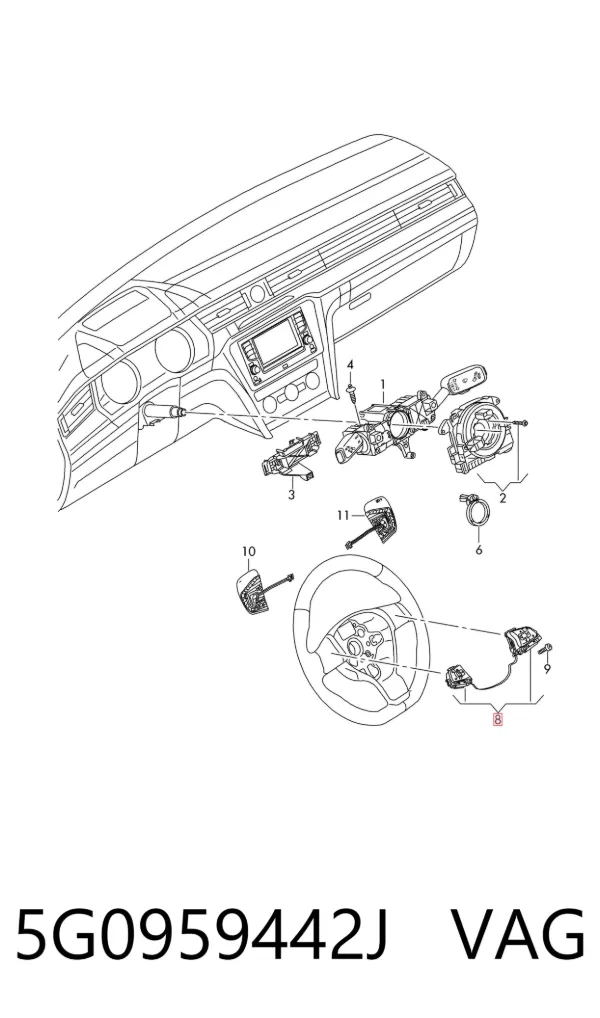  5G0959442J VAG