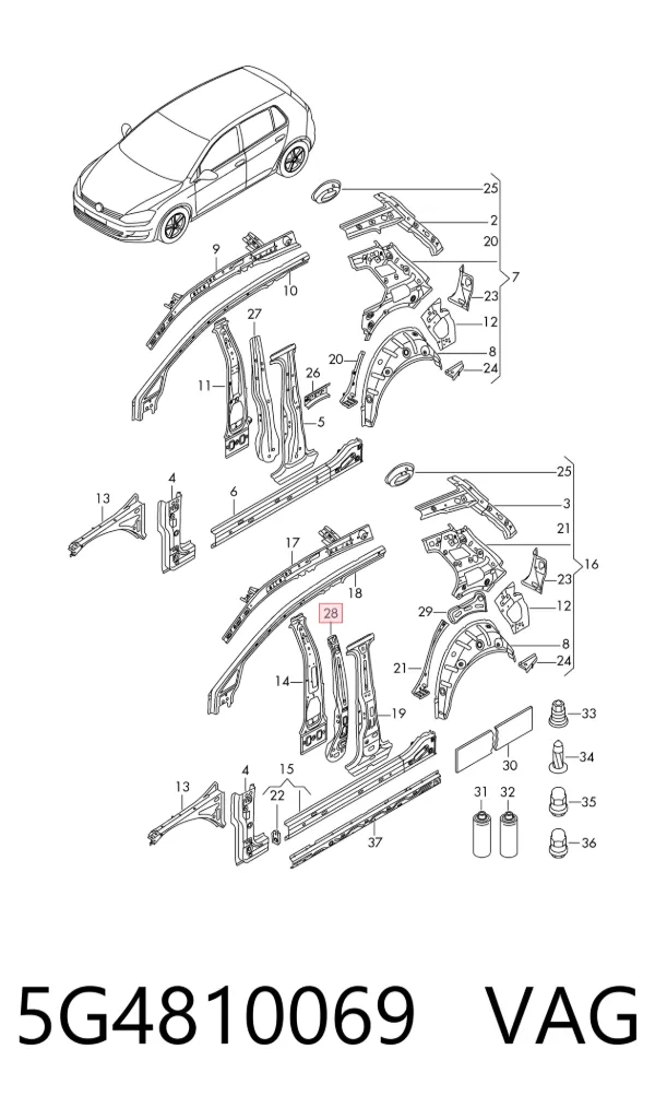  5G4810069 VAG