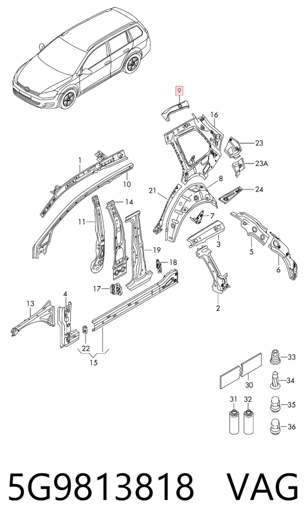  5G9813818 VAG