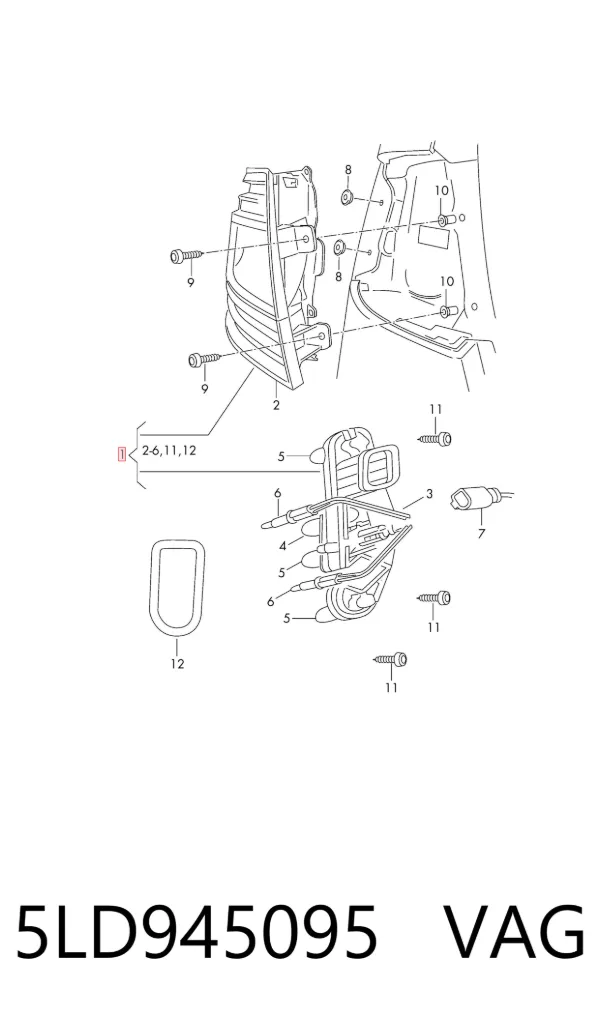  5LD945095 VAG