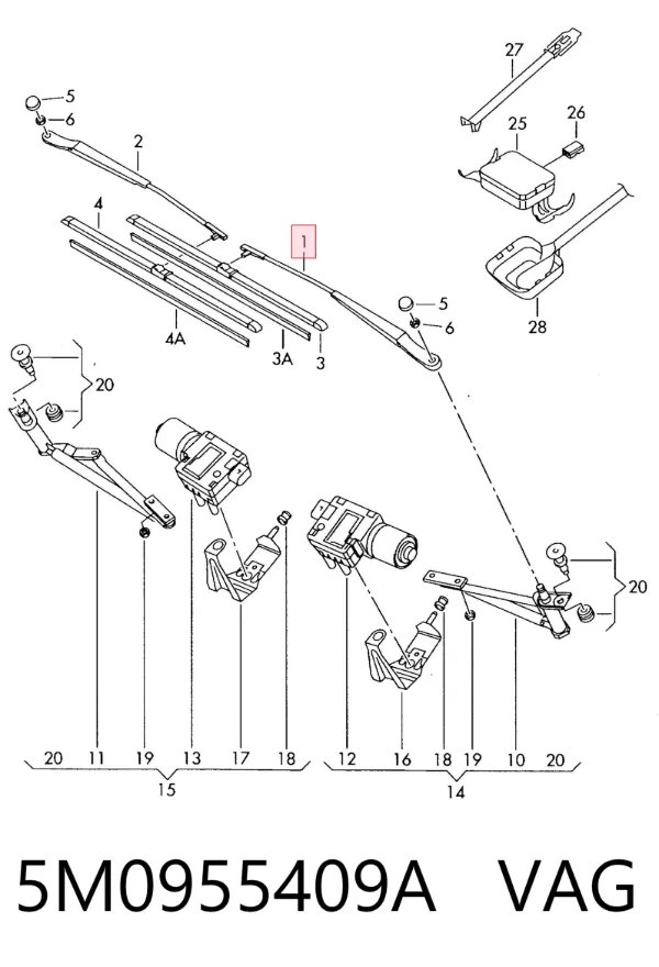  5M0955409A VAG