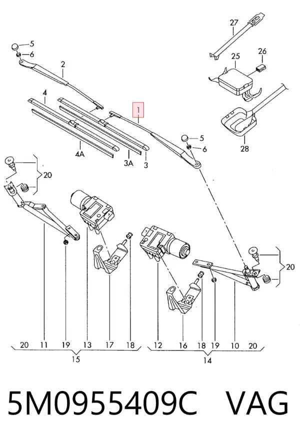  5M0955409C VAG
