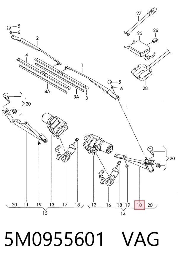  5M0955601 VAG