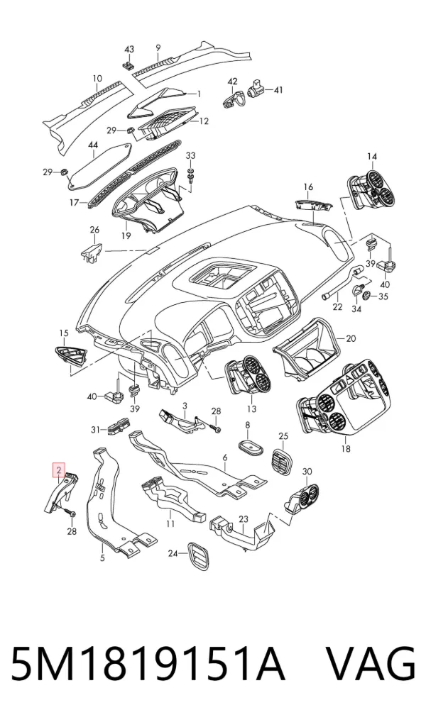  5M1819151A VAG