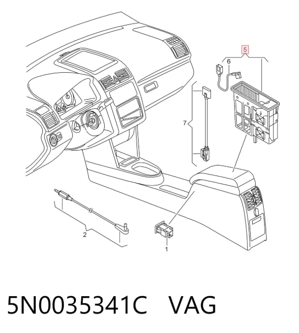 5N0035341C VAG