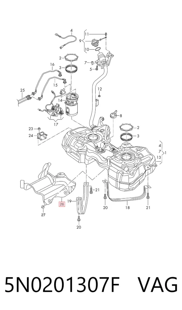  5N0201307F VAG