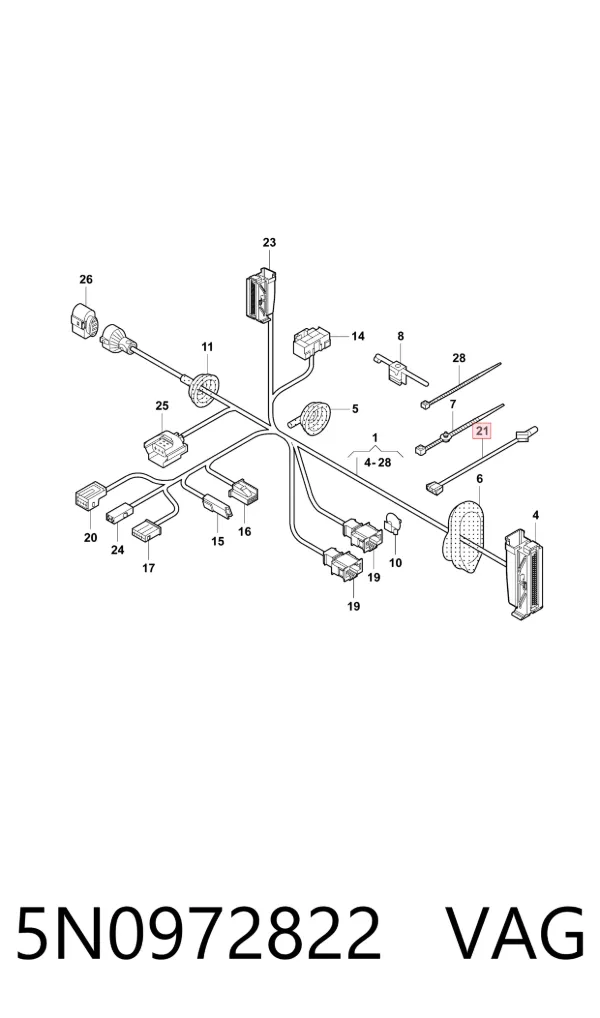  5N0972822 VAG