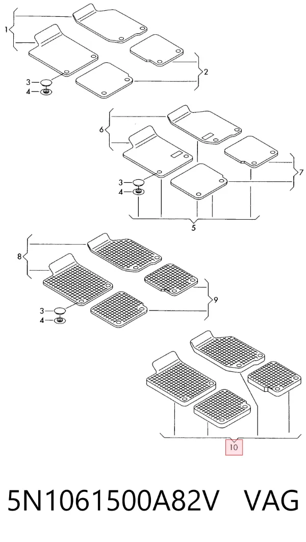  5N1061500A82V VAG