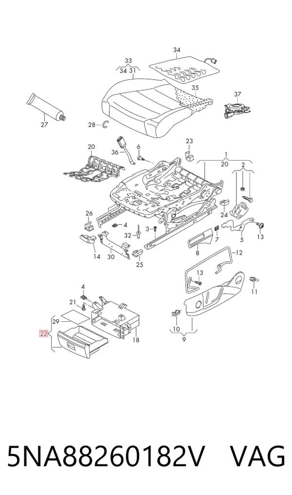 5NA88260182V VAG