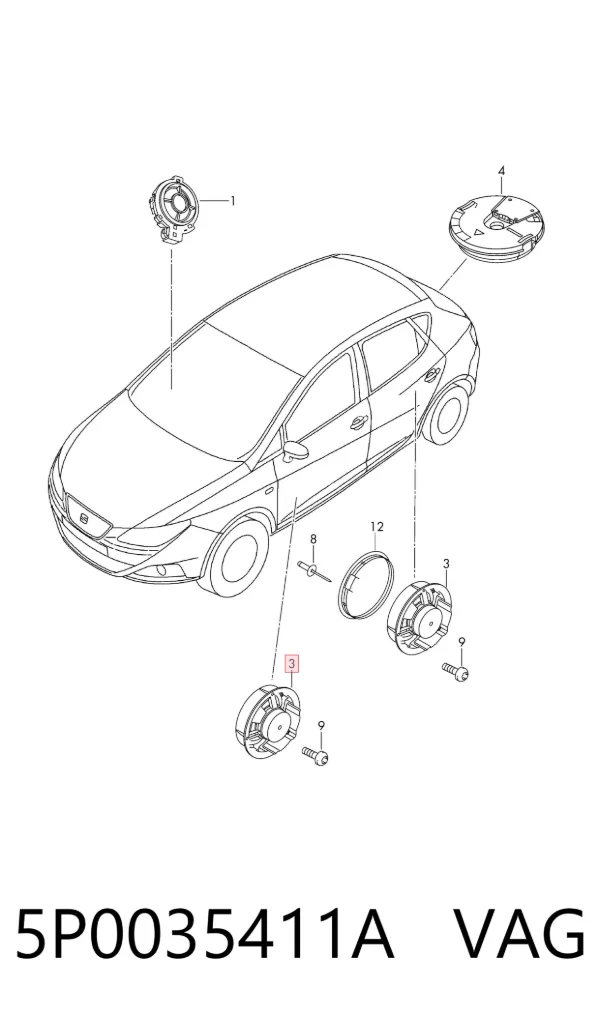  5P0035411A VAG