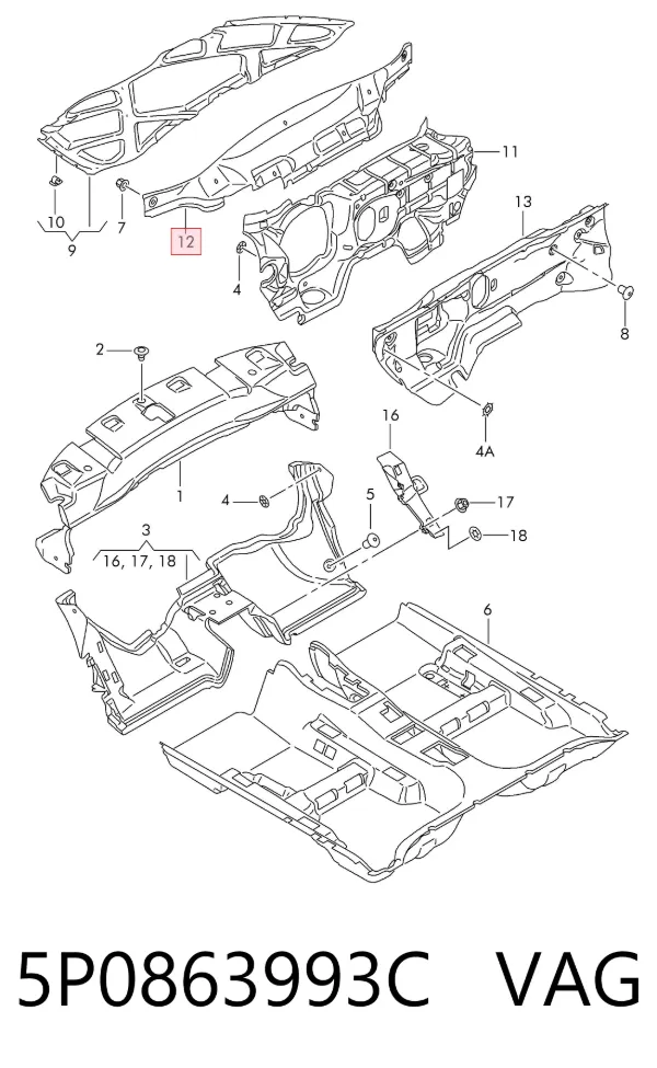  5P0863993C VAG