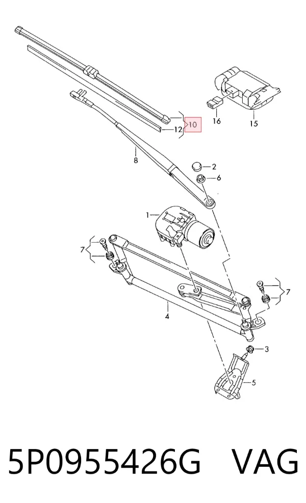  5P0955426G VAG