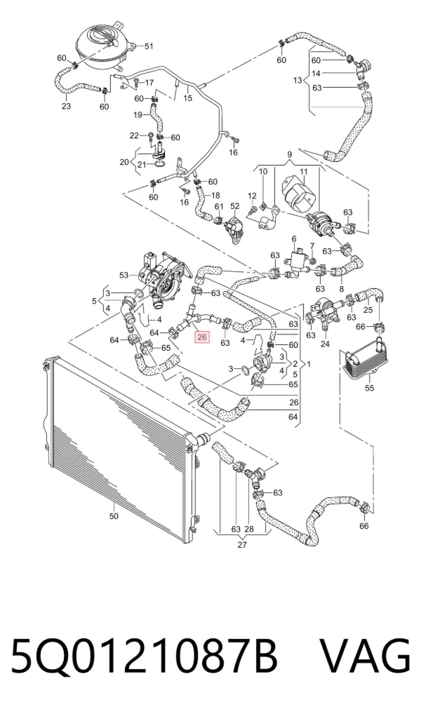  5Q0121087B VAG