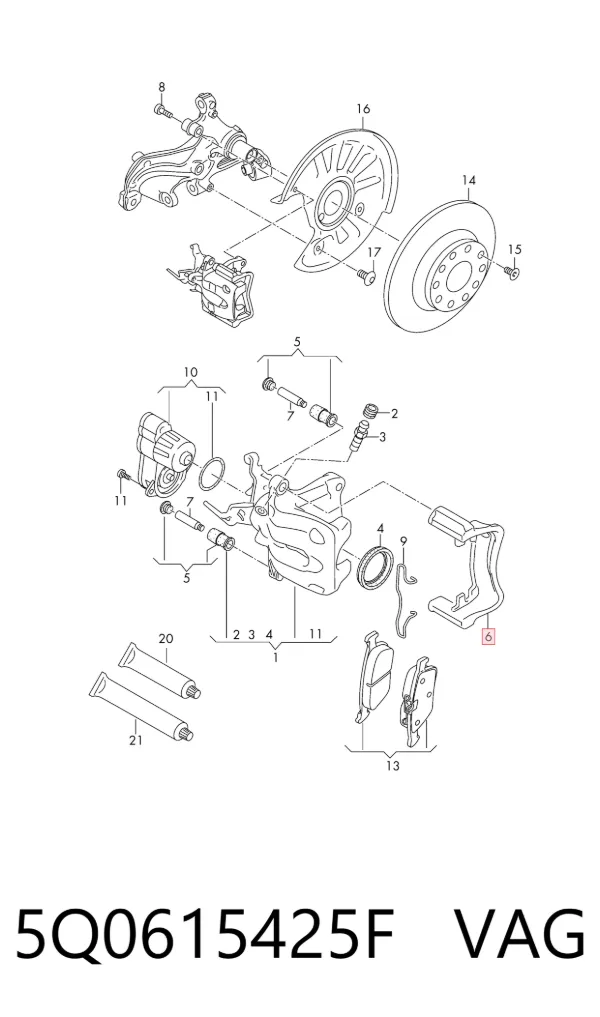  5Q0615425F VAG