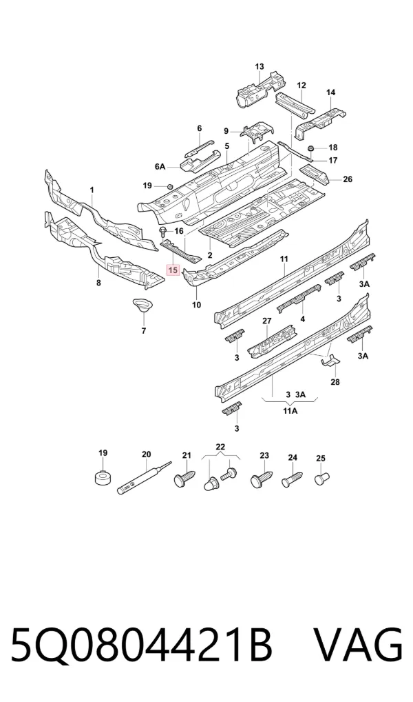  5Q0804421B VAG