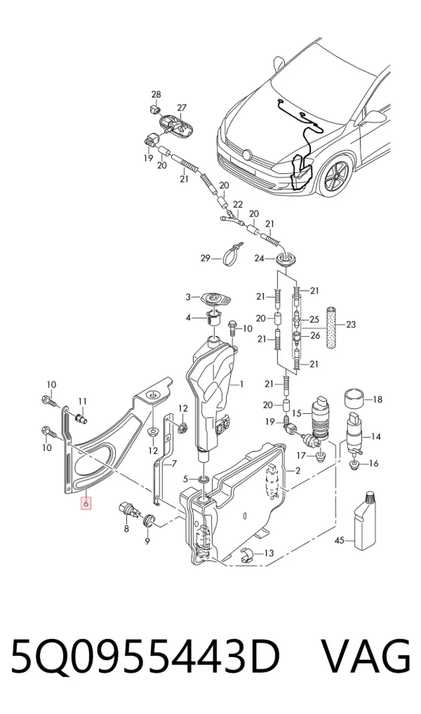  5Q0955443D VAG