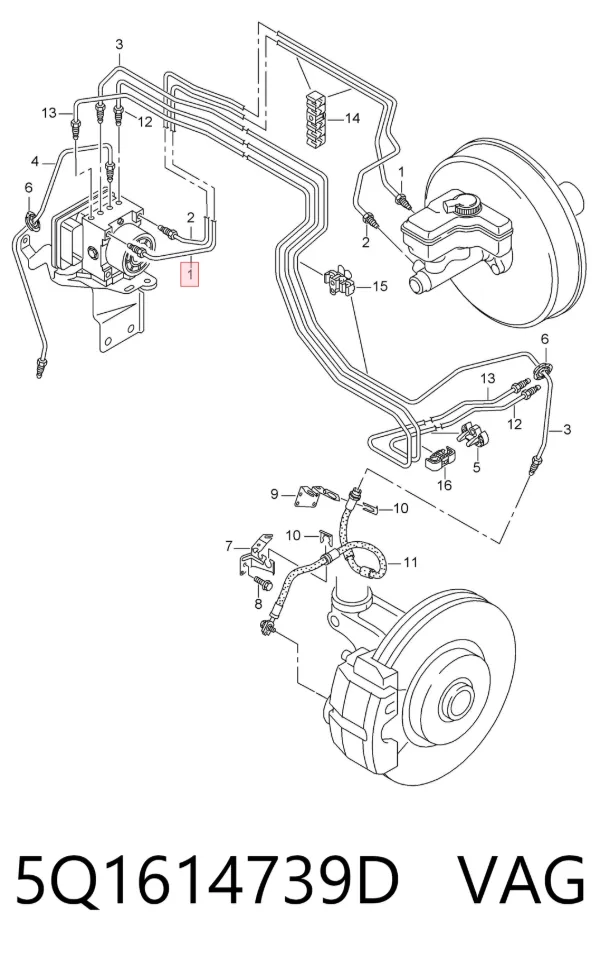  5Q1614739D VAG
