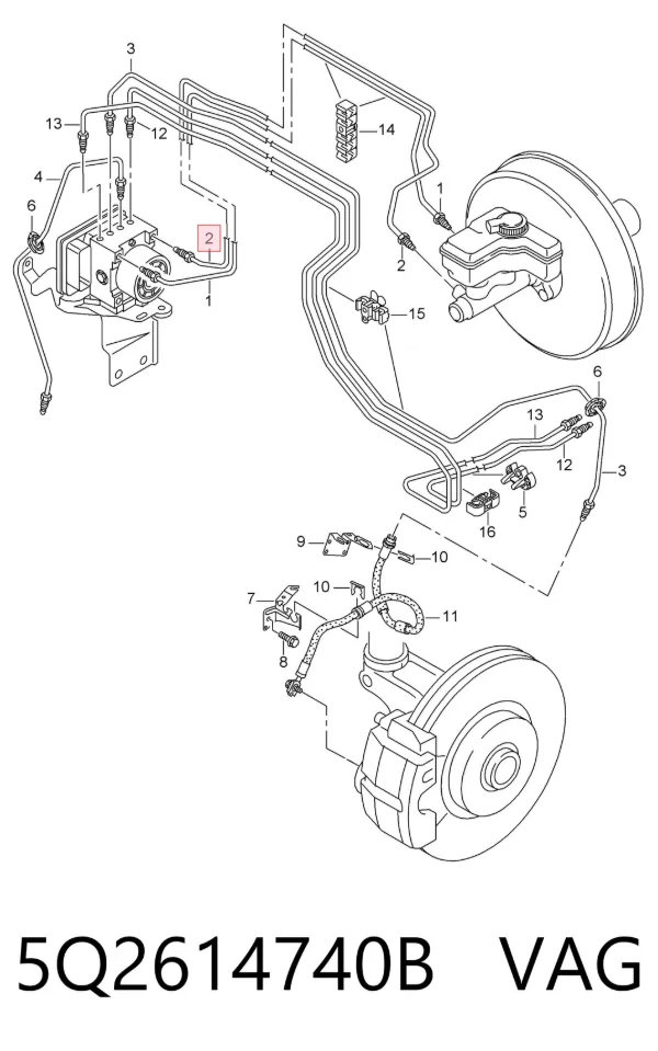  5Q2614740B VAG