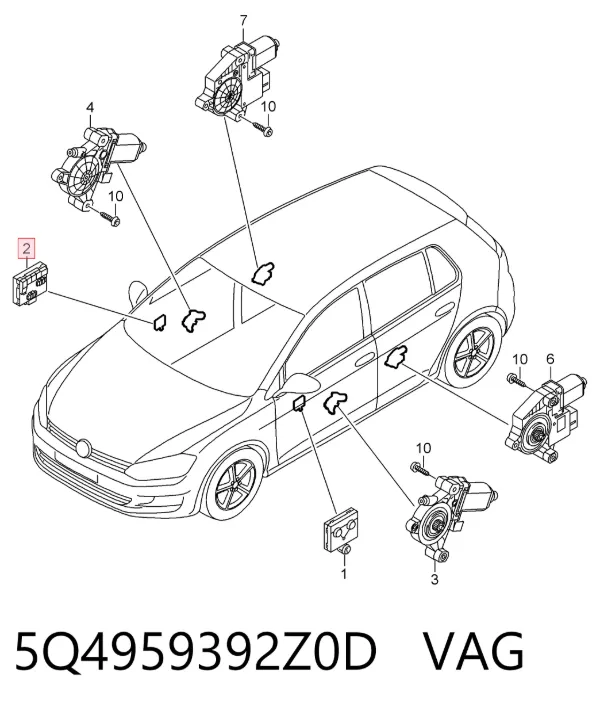 Módulo de confort Skoda Octavia III A7