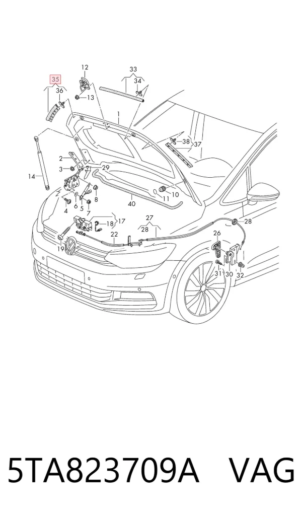  5TA823709A VAG