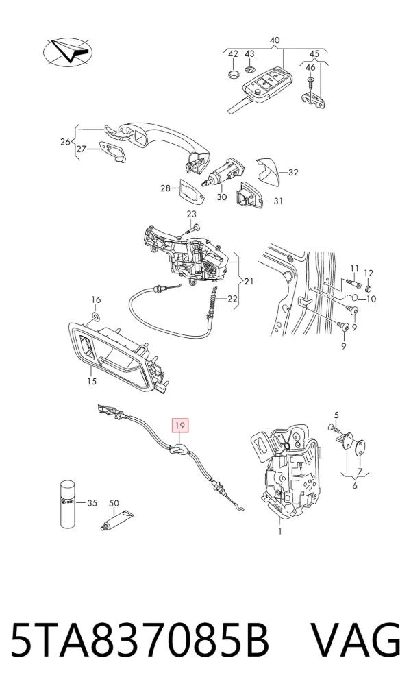  5TA837085B VAG