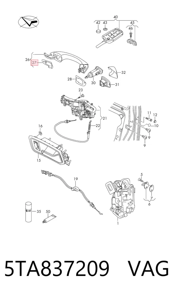  5TA837209 VAG
